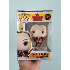 Funko POP Movies The Suicide Squad Harley Quinn (Bodysuit)